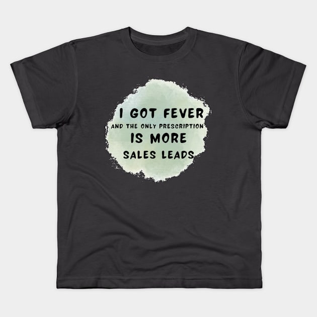 Sales rep funny Kids T-Shirt by IOANNISSKEVAS